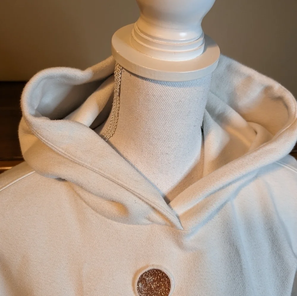 GAP Mickey Sparkle Gold Cropped (Junior Girls) Sweatshirt